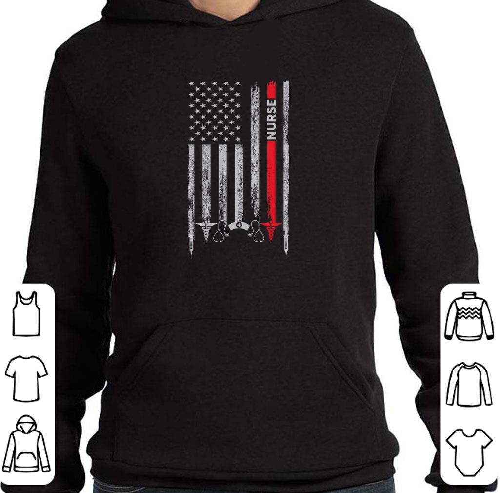 Pretty Nurse medical American flag shirt 6 Pretty Nurse medical American flag shirt