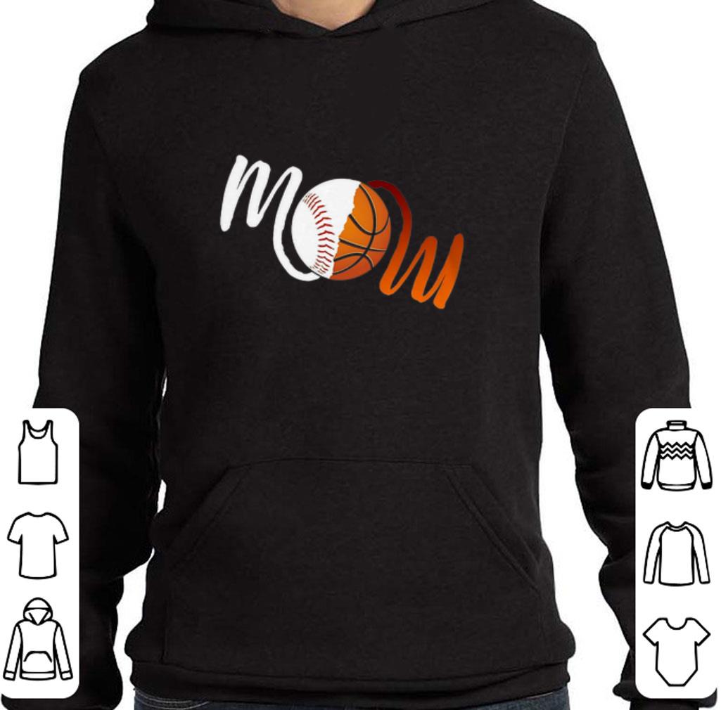 Top Basketball mom softball shirt