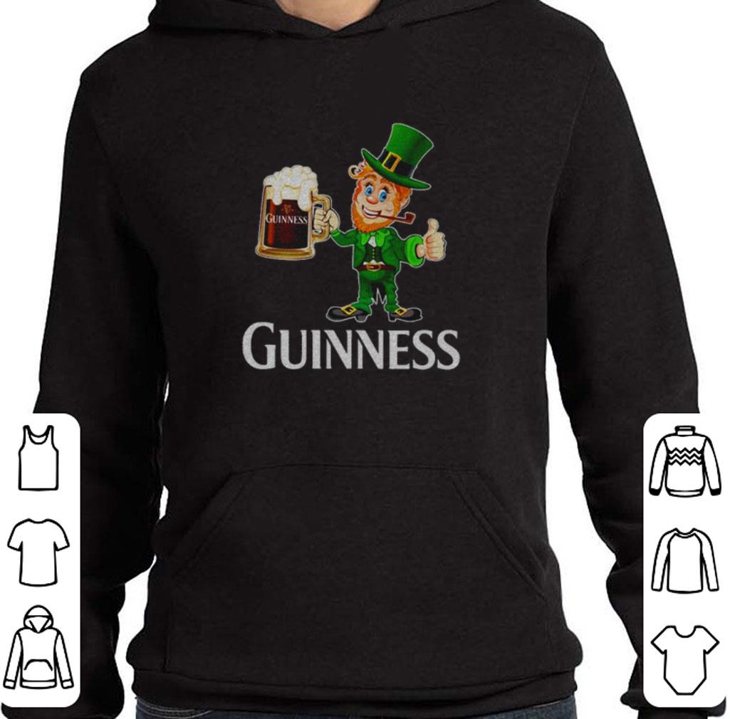 Top Leprechaun drink Guinness beer shirt