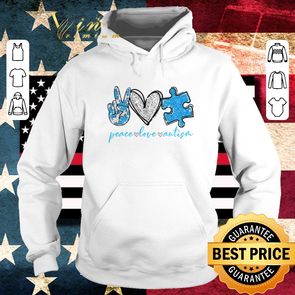 peace love Autism Awareness shirt 6 peace love Autism Awareness shirt