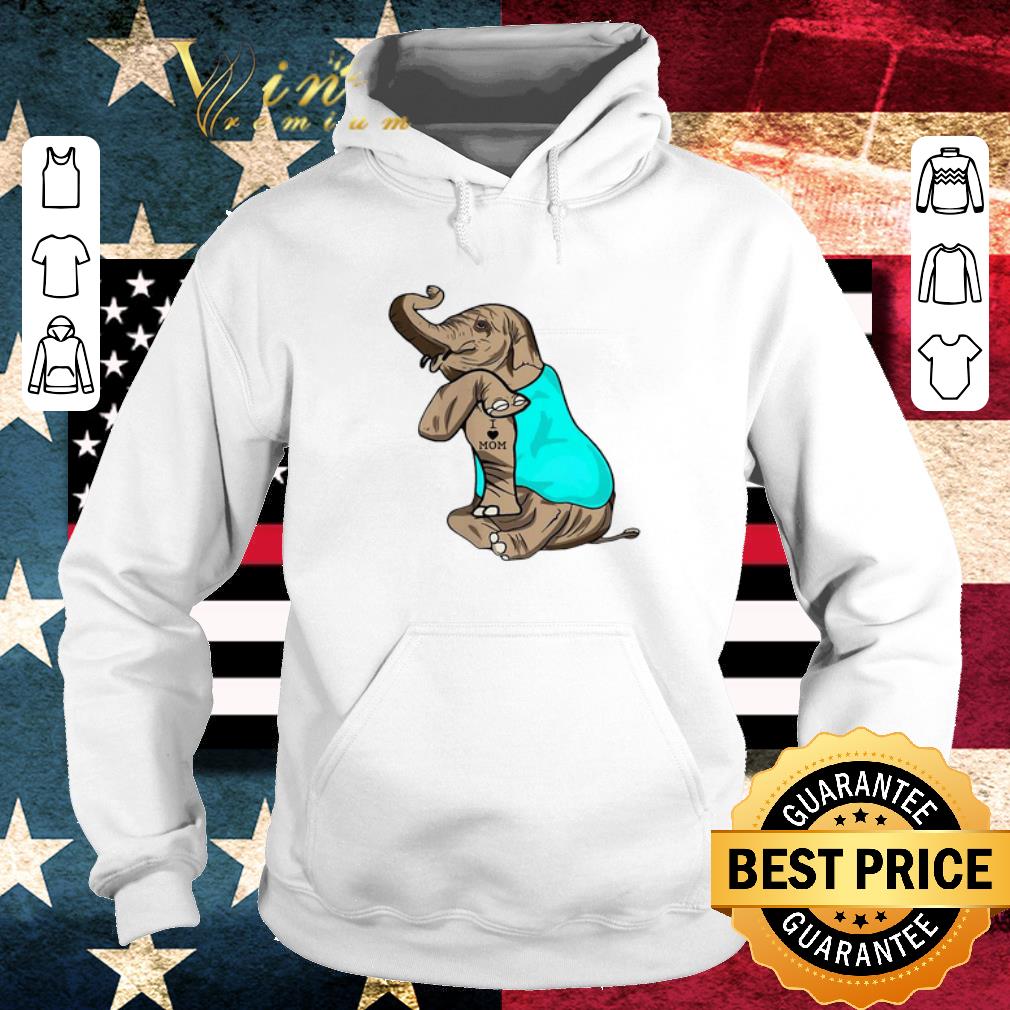 Awesome Elephant Tattoo I Love Mom shirt