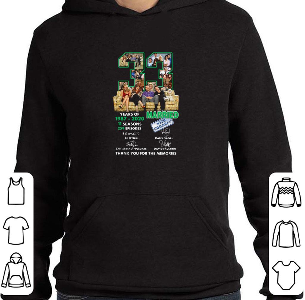 Funny 33 Years Of Married With Children 1987-2020 Signatures shirt 6 Funny 33 Years Of Married With Children 1987-2020 Signatures shirt