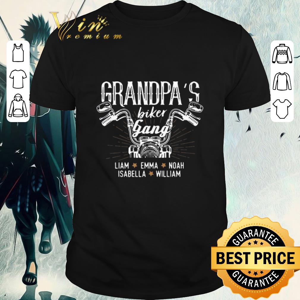 grandpa biker gang t shirt