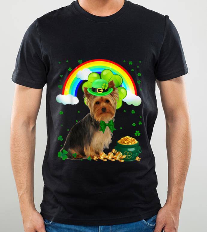 Great St Patricks Day Yorkie Shamrock Pet Dog Lover shirt