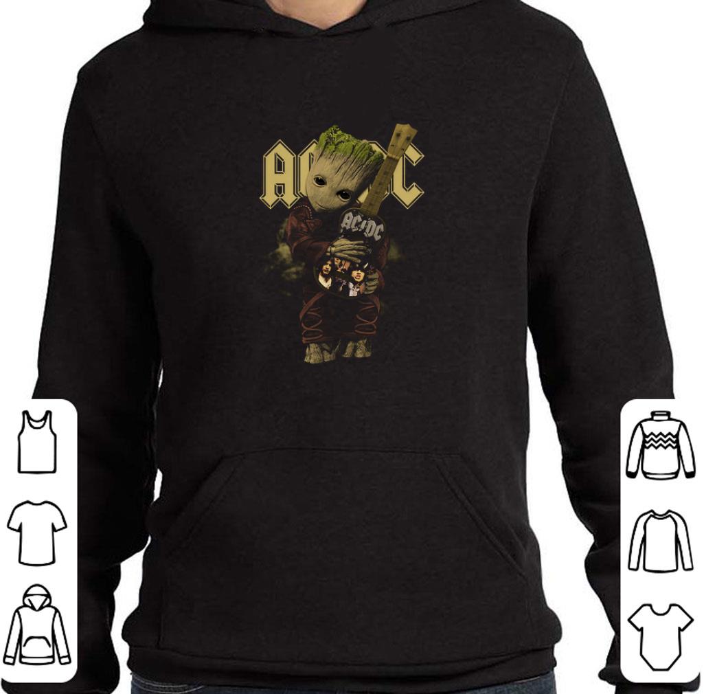 Official Baby Groot hug ACDC guitar Marvel shirt 6 Official Baby Groot hug ACDC guitar Marvel shirt