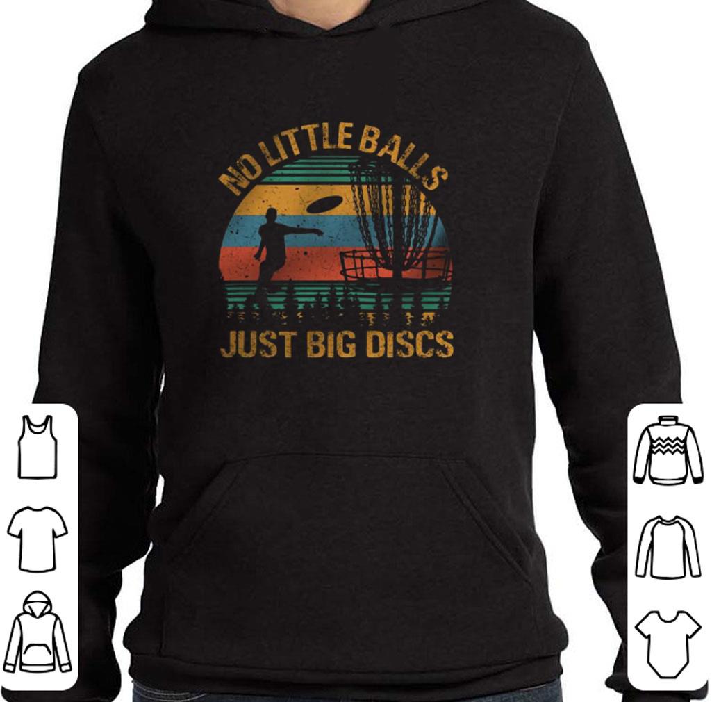 Official No Little Balls Just Big Disc game Vintage shirt