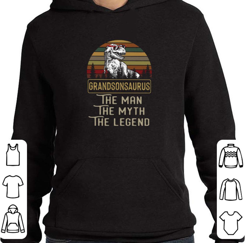 Premium Grandsonsaurus the man the myth the legend vintage shirt