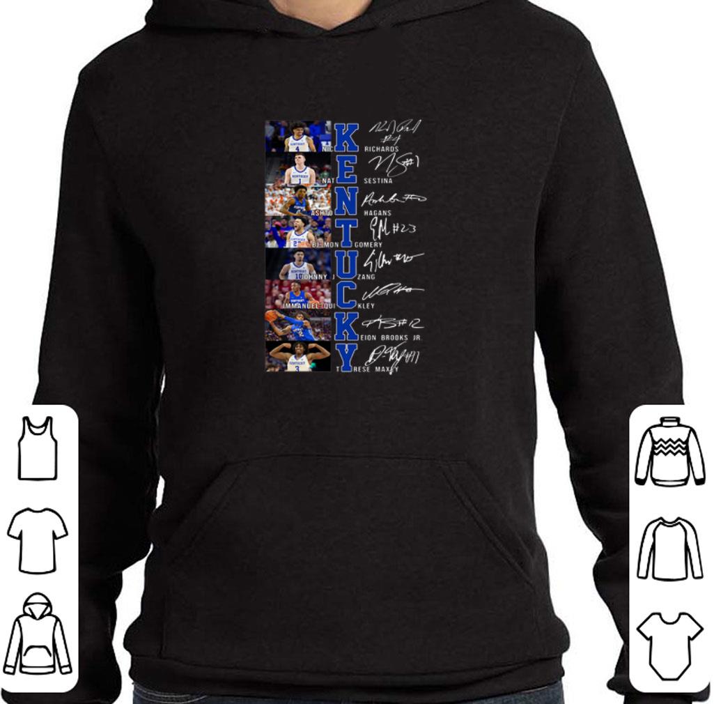 Premium Kentucky Wildcats signatures Nick Richards Nate Sestina shirt