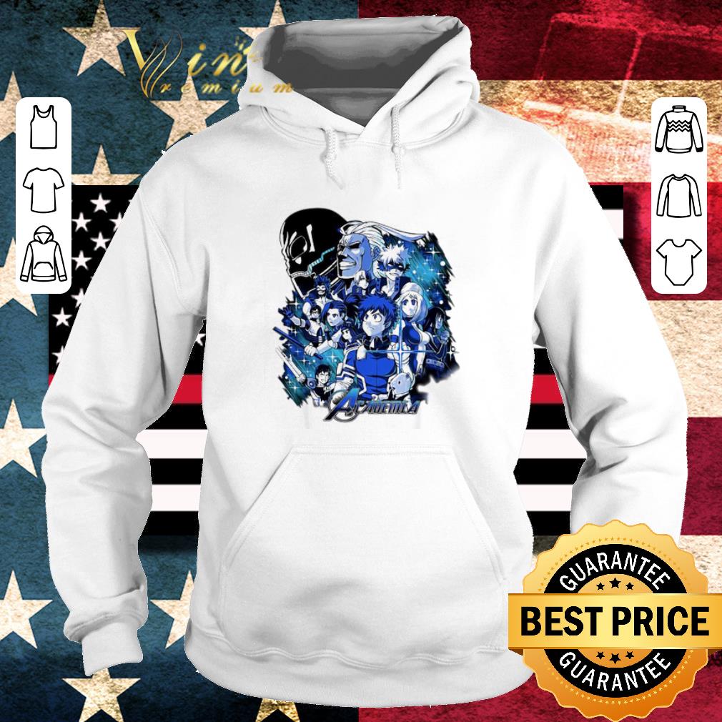 Premium My Hero Academia mashup Marvel Avengers Endgame shirt