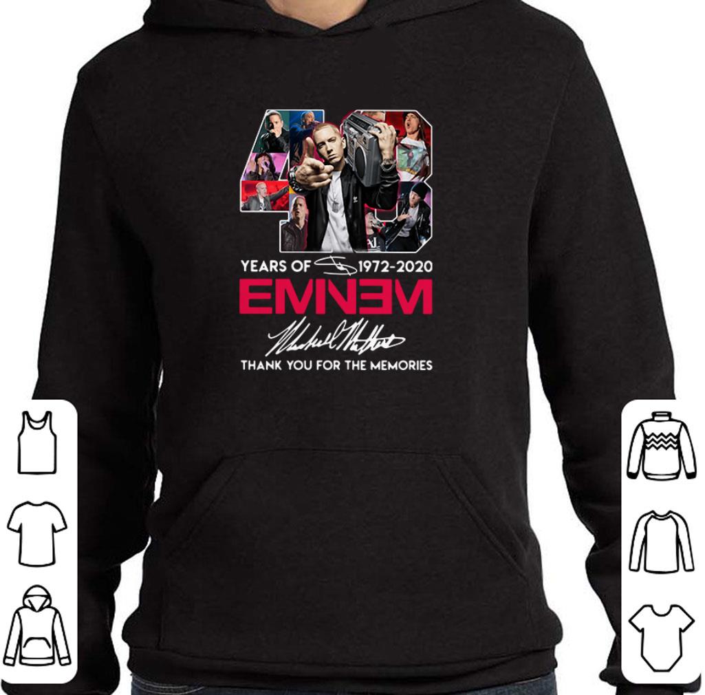 Top 48 years of 1972-2020 Eminem signatures shirt