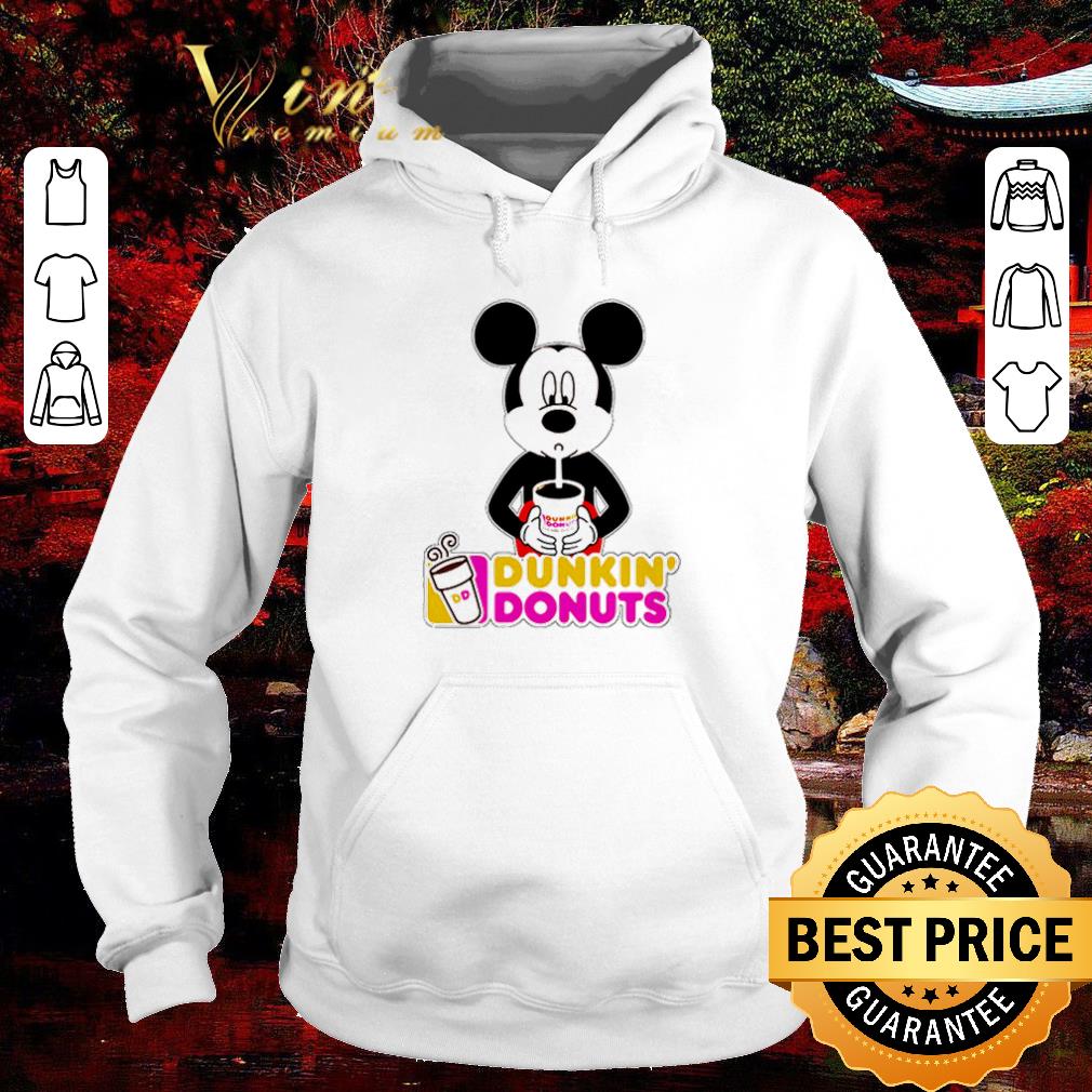 Top Mickey Mouse drinking Dunkin’ Donuts logo shirt 6 Top Mickey Mouse drinking Dunkin’ Donuts logo shirt