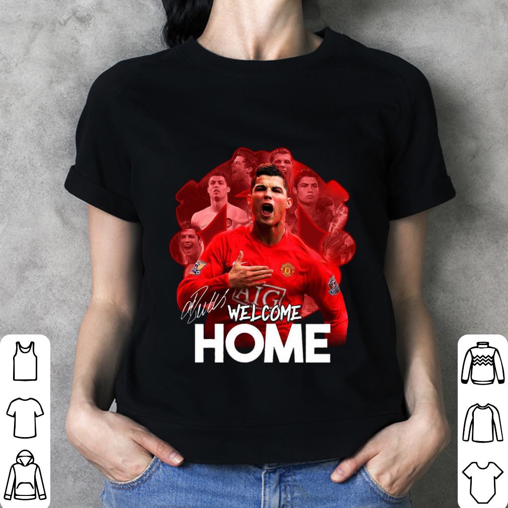 Awesome CR7 Cristiano Ronaldo Welcome Home Manchester United FC Shirt 10 CR7 Cristiano Ronaldo Welcome Home Manchester United FC Shirt