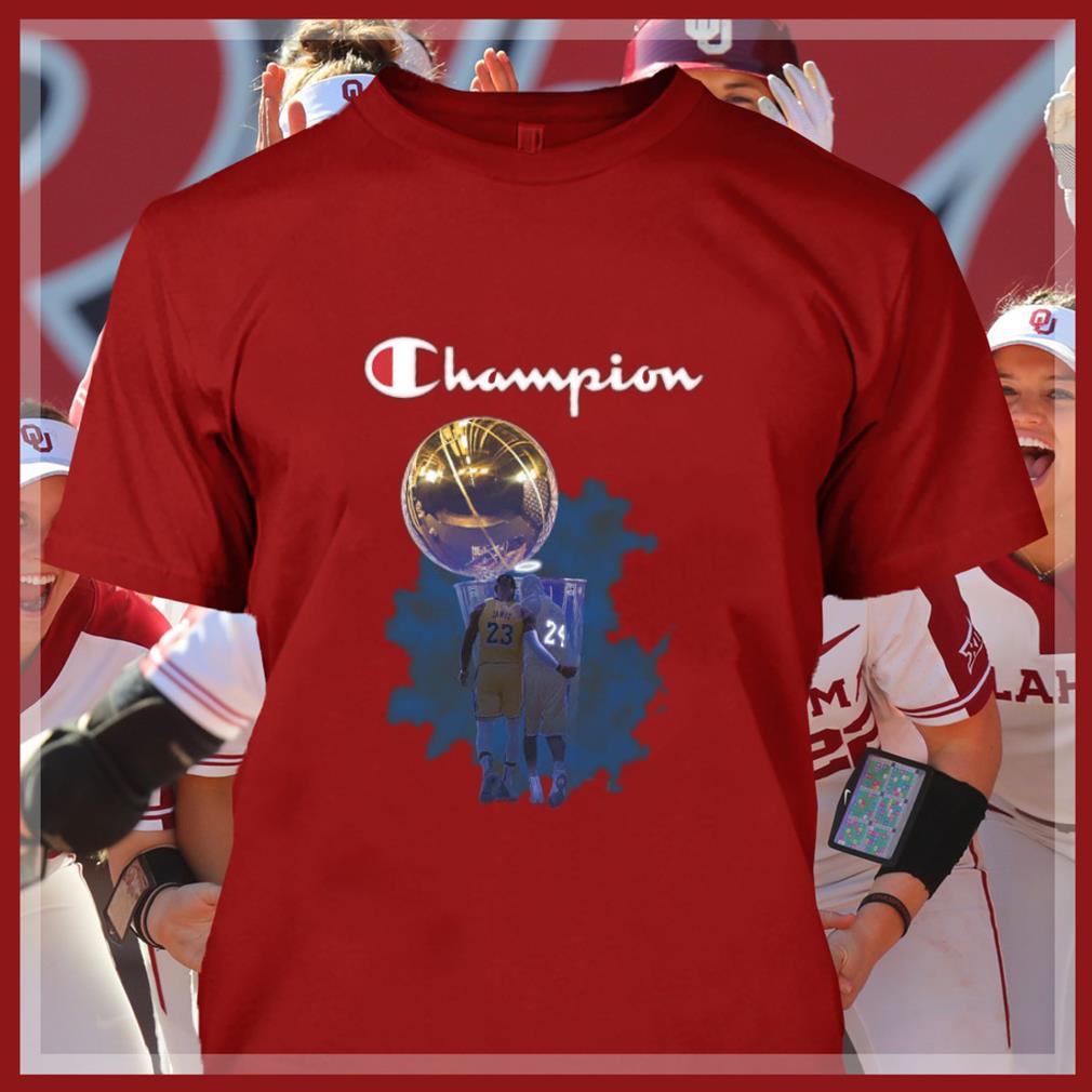 Original Champion LeBron James and Kobe Bryant Lakers Shirt 11 Champion LeBron James and Kobe Bryant Lakers Shirt
