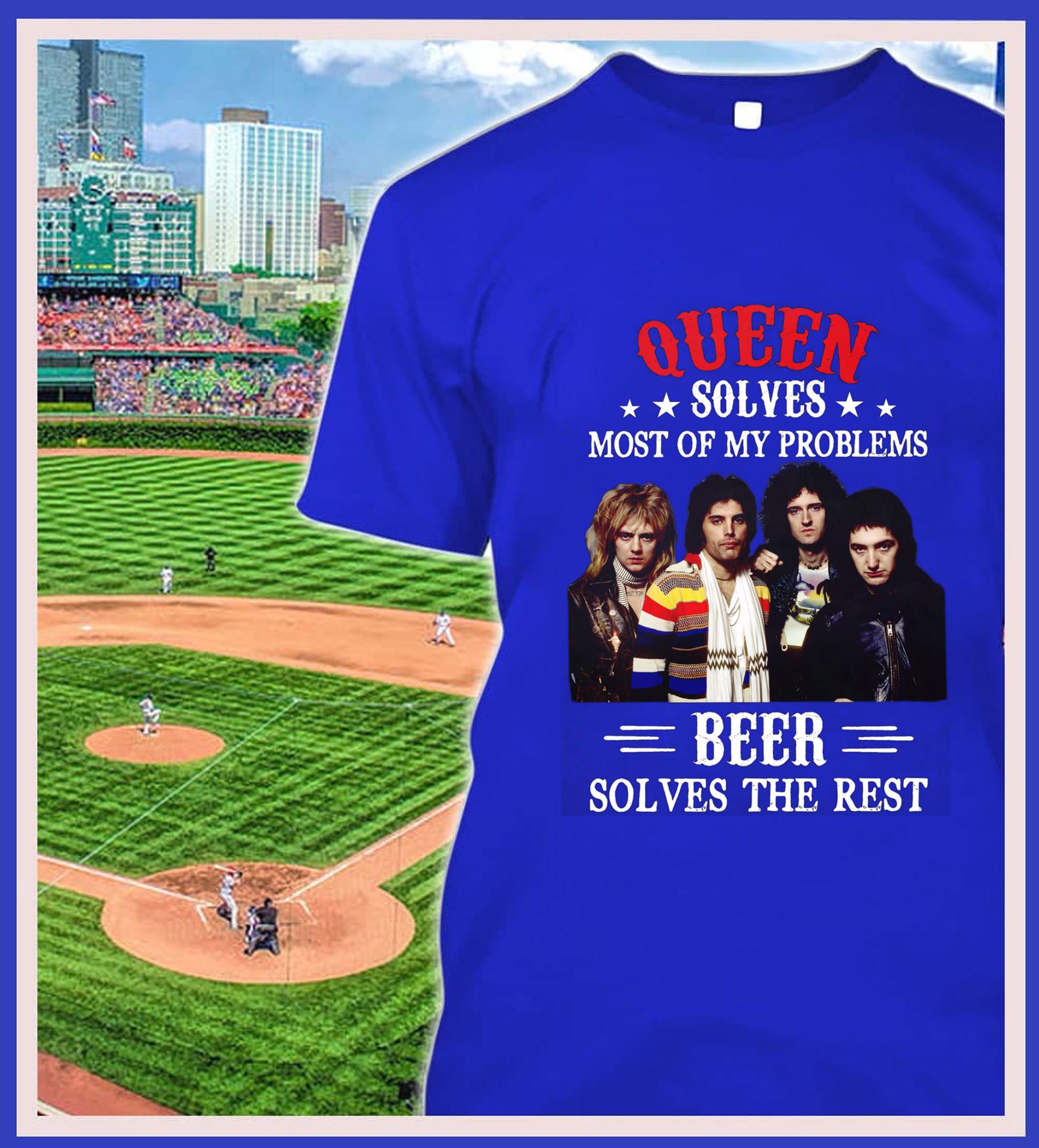 Best Freddie Mercury Queen solves most of my problems beer solves the rest shirt 9 Freddie Mercury Queen solves most of my problems beer solves the rest shirt