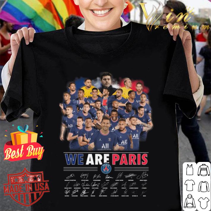 Best Lionel Messi Paris Saint-Germain We Are Paris Signatures Shirt 8 Lionel Messi Paris Saint-Germain We Are Paris Signatures Shirt