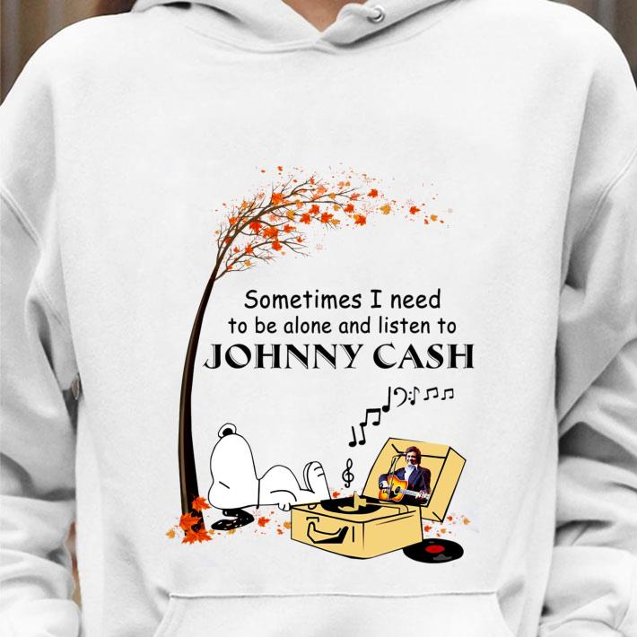 Funny Peanuts Snoopy Sometime I Need To Be Alone And Listen To Johnny Cash Shirt 11 Peanuts Snoopy Sometime I Need To Be Alone And Listen To Johnny Cash Shirt