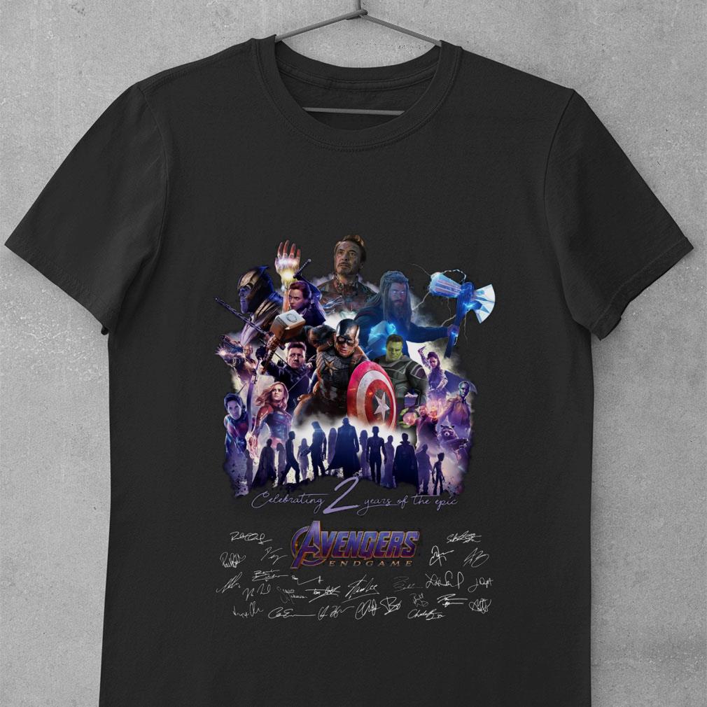 Original Celebrating 2 Years Of The Epic Avengers Endgame Marvel Signatures Shirt 8 Celebrating 2 Years Of The Epic Avengers Endgame Marvel Signatures Shirt