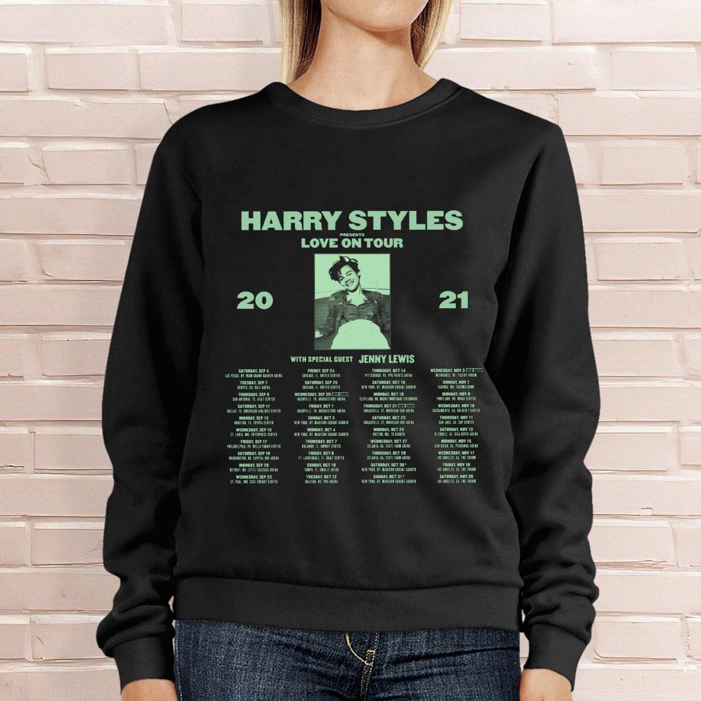 Original Harry Styles Presents Love On Tour 2021 With Special Guest Jenny Lewis Shirt 11 Harry Styles Presents Love On Tour 2021 With Special Guest Jenny Lewis Shirt