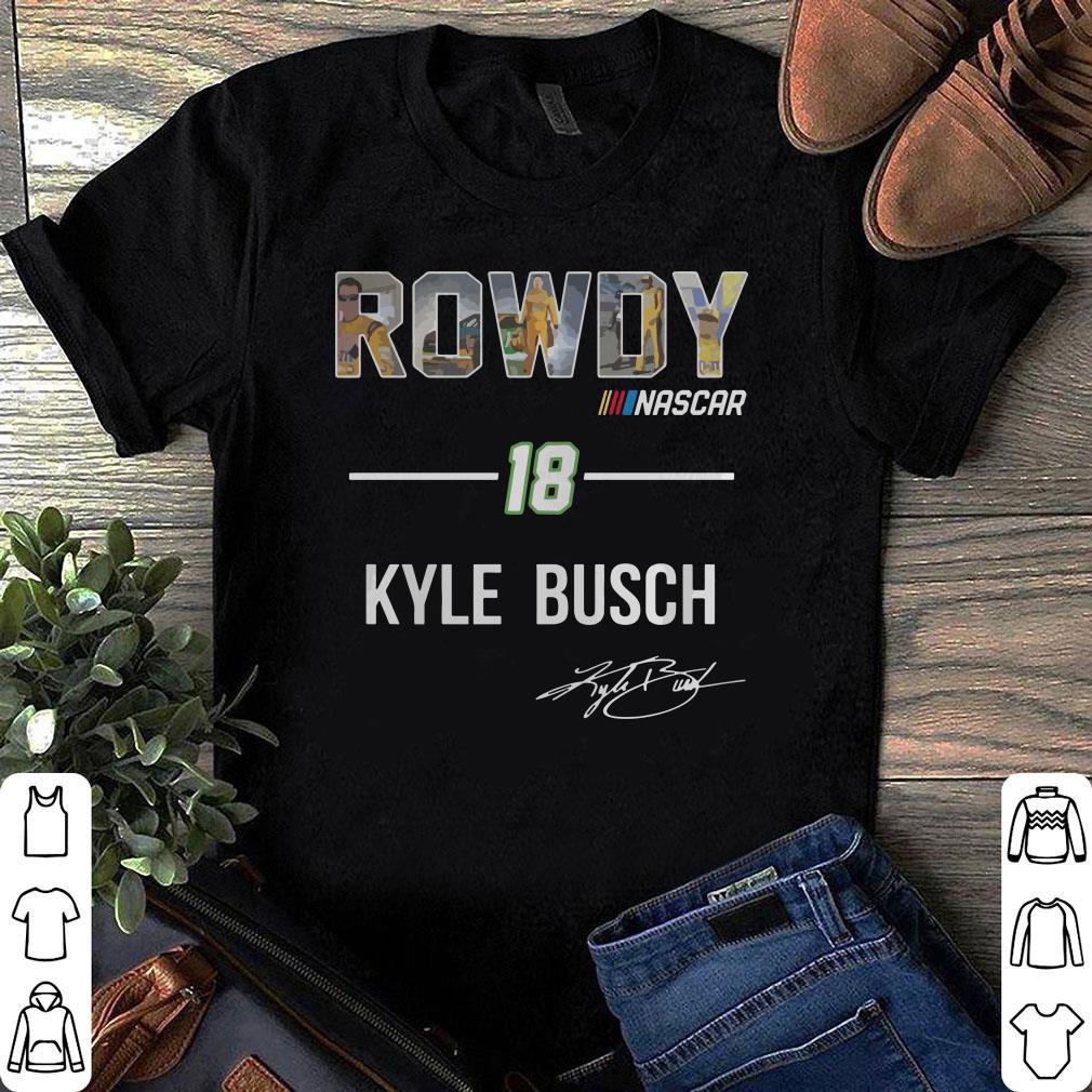 Rowdy Nascar 18 Kyle Busch shirt 1 Rowdy Nascar 18 Kyle Busch shirt 1