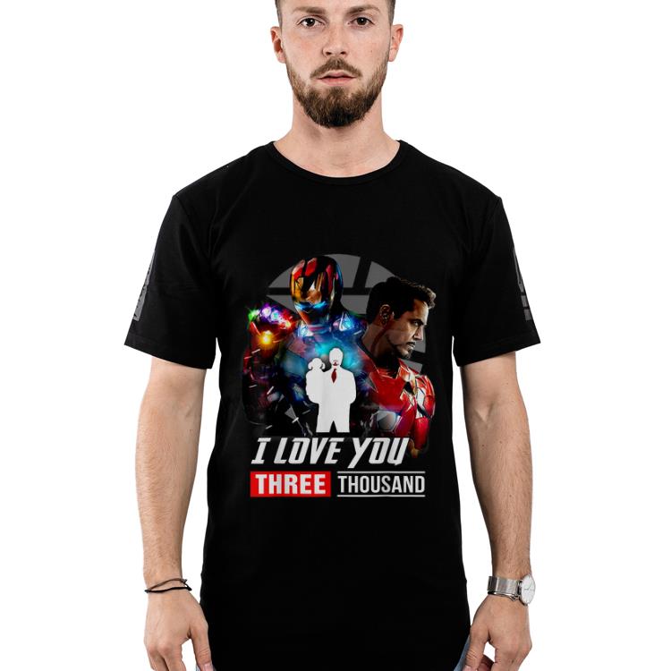 Iron man Dad I Love You 3000 End Game shirt 2 Iron man Dad I Love You 3000 End Game shirt 2