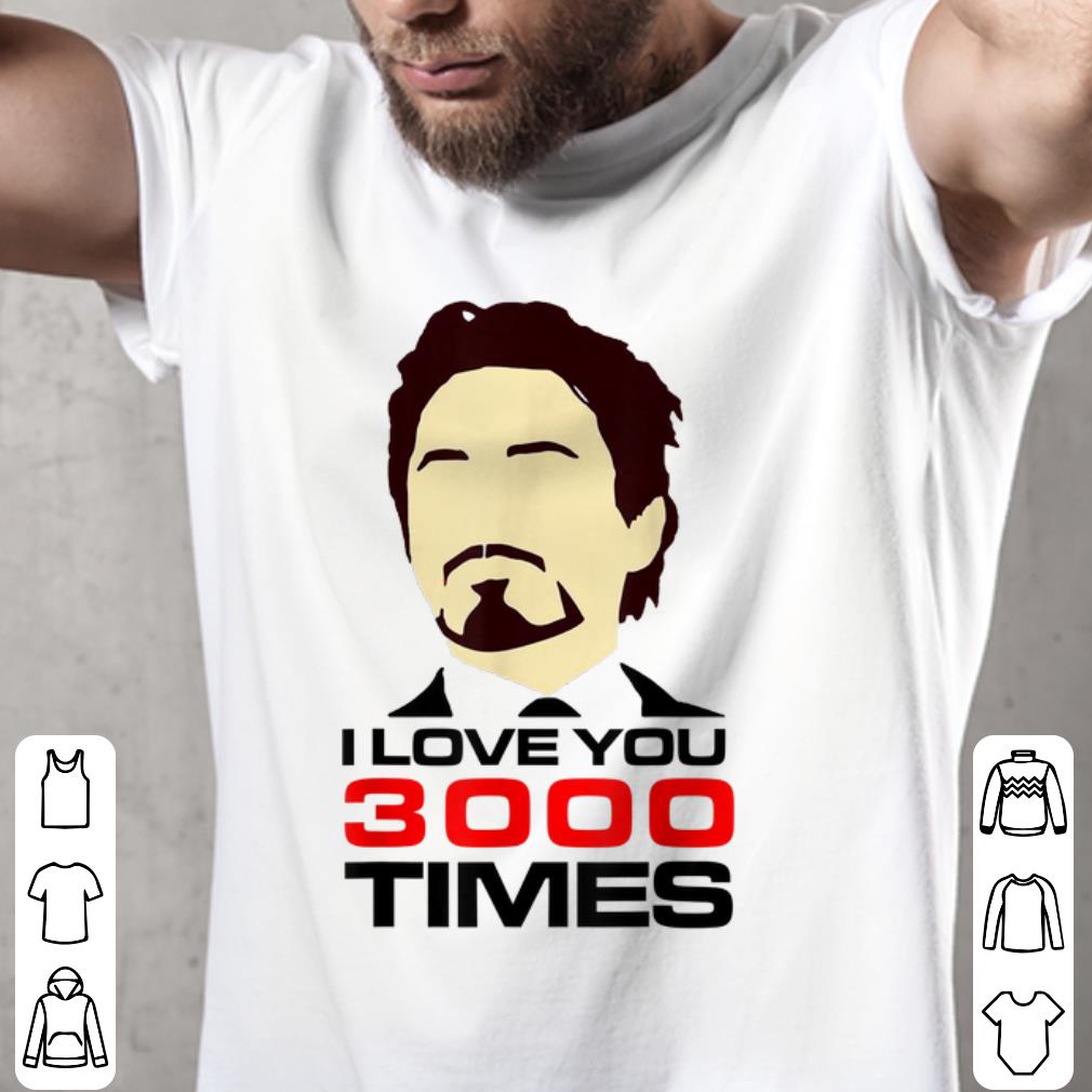 Original Dad I Love You 3000 Tony Stark End Game shirt, hoodie, sweater ...