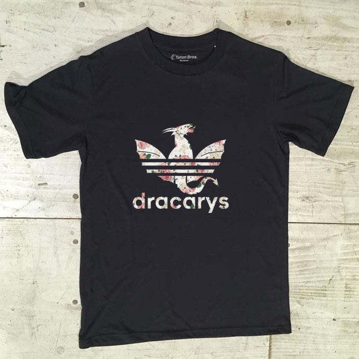 Funny Flowers Dracarys Adidas Game Of Thrones shirt 1 Funny Flowers Dracarys Adidas Game Of Thrones shirt 1