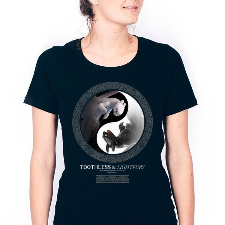 Original How To Train Your Dragon 3 Hidden World Yin Yang Dragons shirt