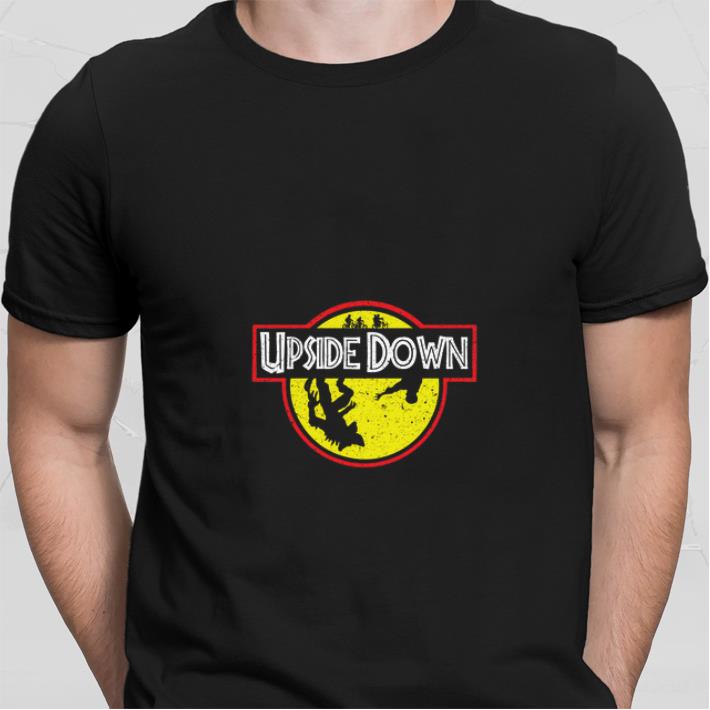 Pretty The Upside Down Stranger Things Jurassic Park shirt 2 Pretty The Upside Down Stranger Things Jurassic Park shirt 2