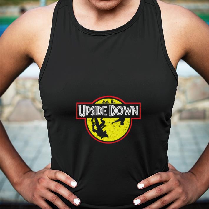 Pretty The Upside Down Stranger Things Jurassic Park shirt 3 Pretty The Upside Down Stranger Things Jurassic Park shirt 3