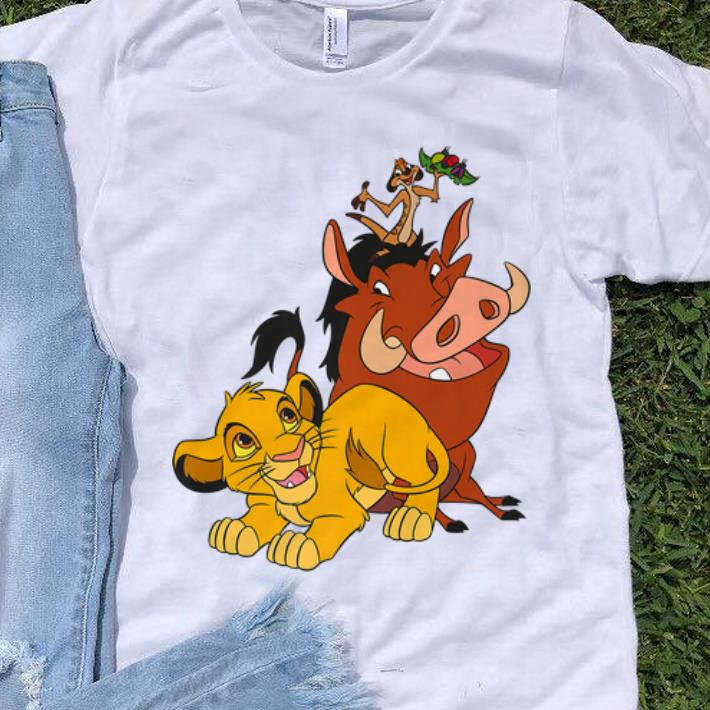 Disney Womens Classic Simba Timon and Pumbaa Sweatshirt